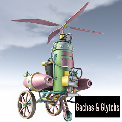 1. DovePear JiroCopter Pastel RARE