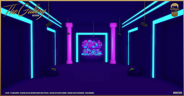 The Gallery Neon Tropical - The Bearded Guy