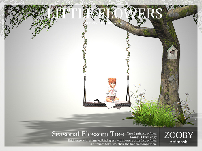 Swing Heart Seasonal Tree - Zooby