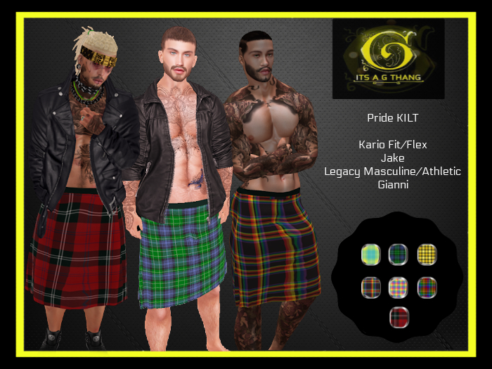 GThang- Pride Kilt Unpacker