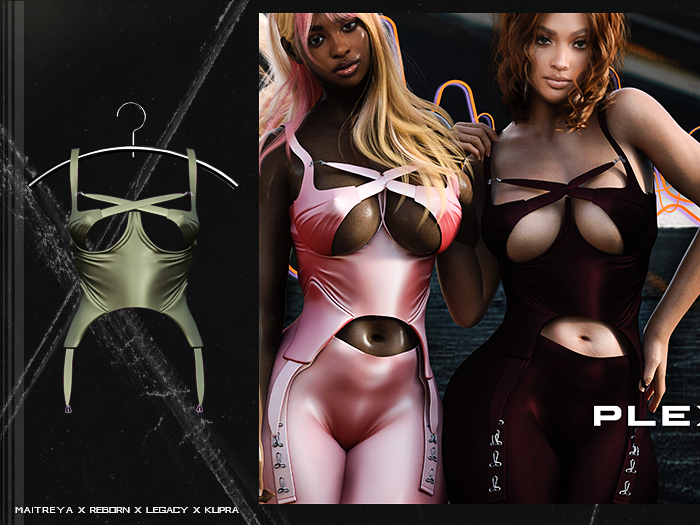 PLX. "NINA" Bustier // Military Green  //