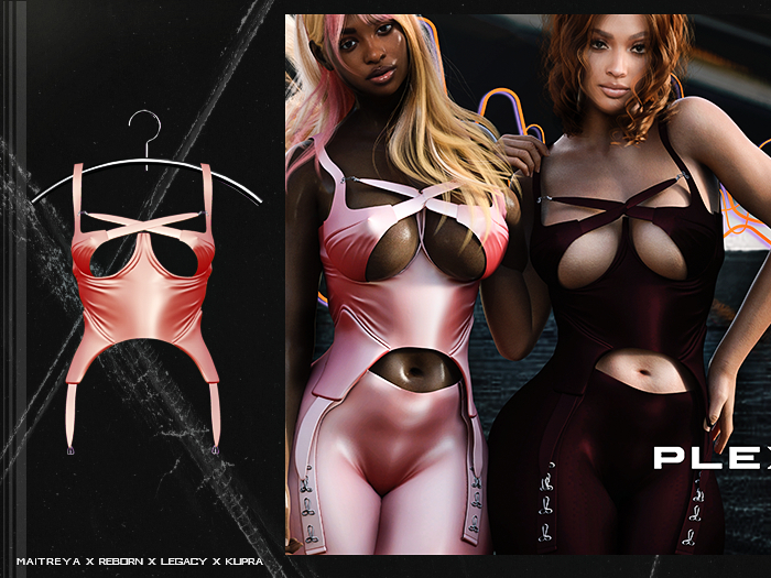 PLX. "NINA" Bustier // Mauve  // 