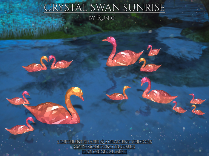 .: Runic :. Crystal Swan Sunrise