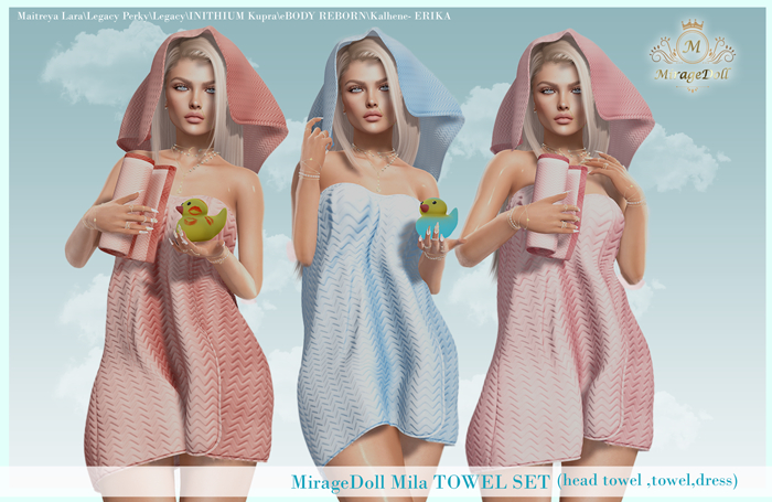MirageDoll Mila TOWEL SET FATPACK