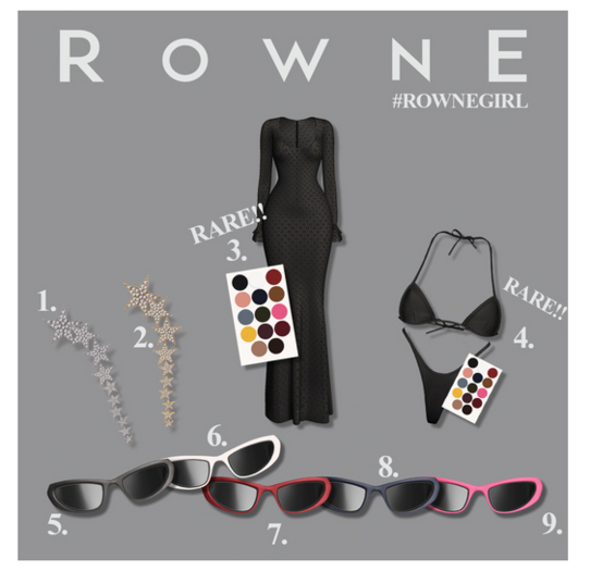 3. Rowne.Fohlin Ruffle dress - Deluxe.Legacy Perky RARE