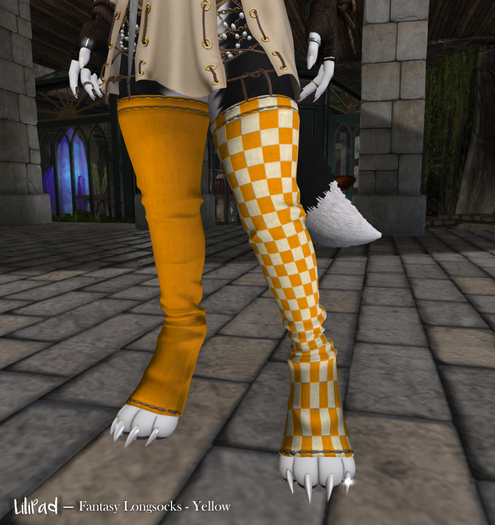 [Lilipad] Fantasy Longsocks - Yellow