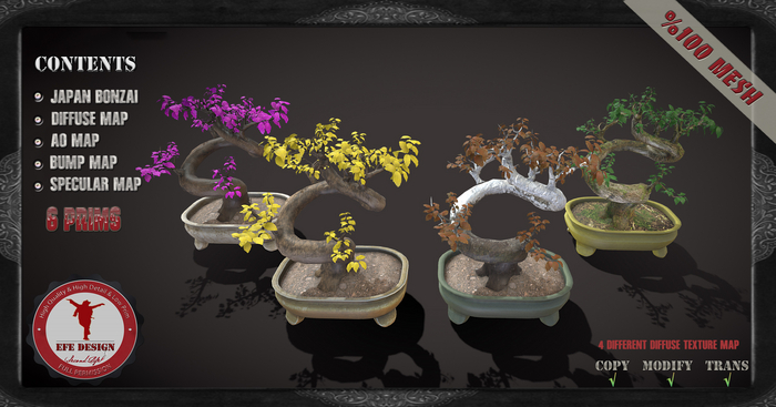 (Efe Design) Japan Bonsai Fatpack Fullperm 