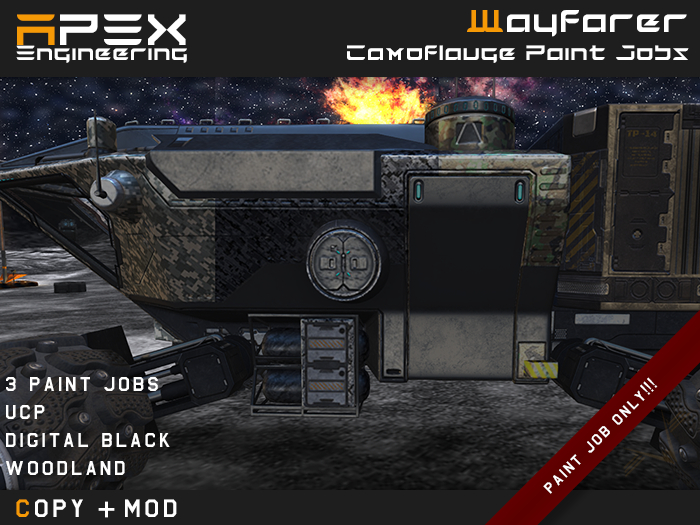[Apex] Wayfarer Camo Paint