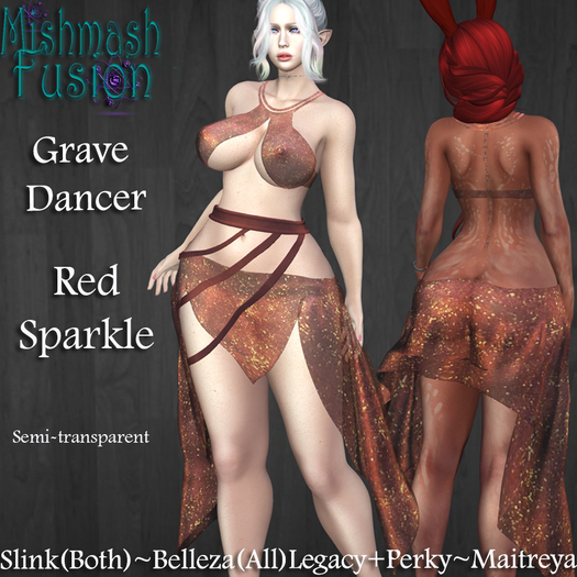 ~*MF*~ Grave Dancer Set Sparkle - Red (Add or Rez)