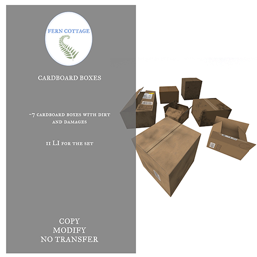 ^FC^ Cardboard Boxes 
