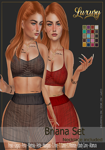 [Luxury] Briana Set [Wear]