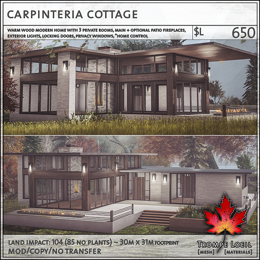 Trompe Loeil - Carpinteria Cottage [mesh]