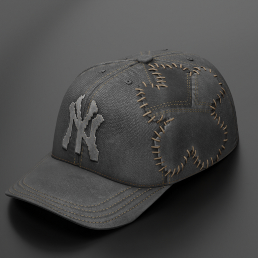 ardor* denim eastern hat black