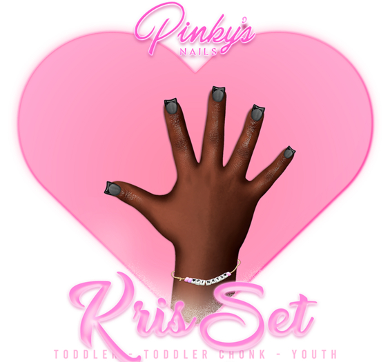 !! Pinky's Nails !! Kris Set ' Youth