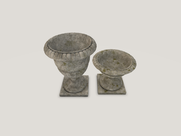 (Milk Motion) L'orangerie - Medicis vases 2