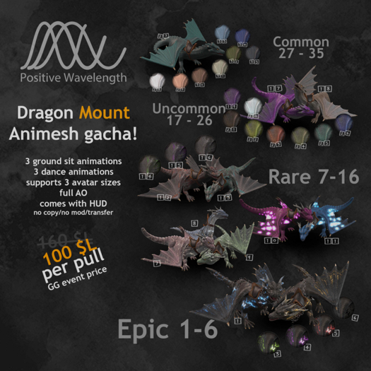 Dragon Mount Common-35 by PositiveWavelength /ADD ME