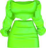May24 - Jolie Set Neon Green - Maitreya, Legacy, Legacy Perky, Inithium Kupra