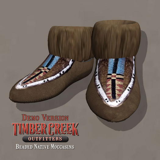[Timber Creek] Beaded Moccasins-DEMO-Box