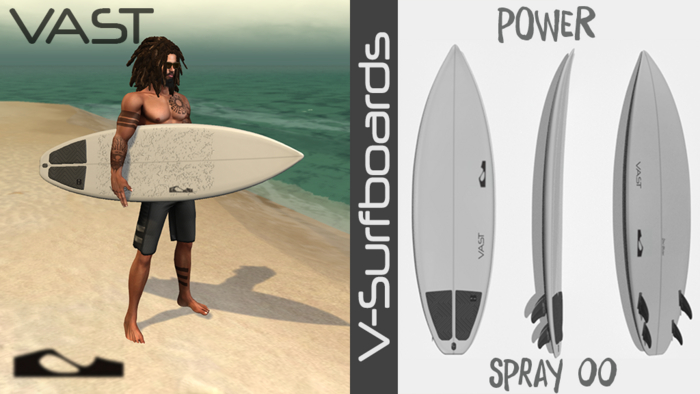  Power V-Surfboard - SPRAY 00