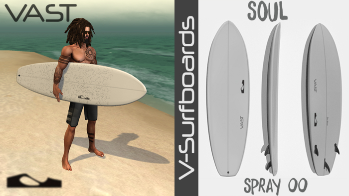 Soul V-Surfboard - SPRAY 00