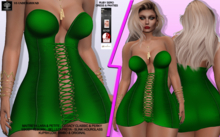 **RUBY SERO LEMON DRESS AND PANTIES**