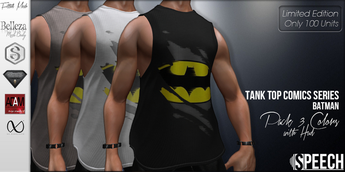 SPEECH Tank Top CS BATMAN Pack