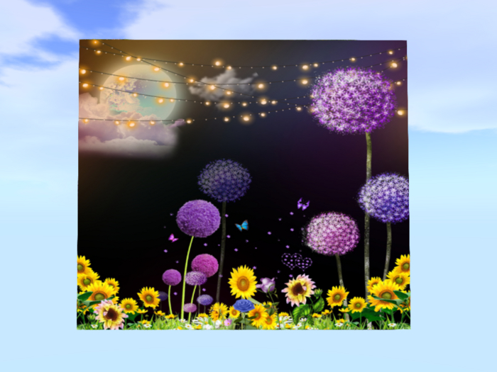 Flower background back drop