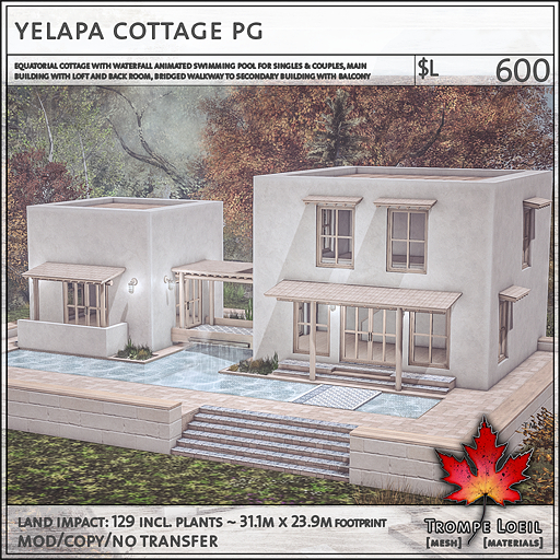 Trompe Loeil - Yelapa Cottage PG [mesh]