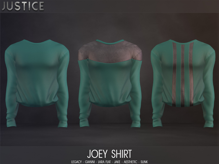 [JUSTICE] JOEY SHIRT - TROPICAL