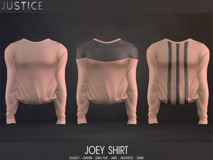 [JUSTICE] JOEY SHIRT - TAN