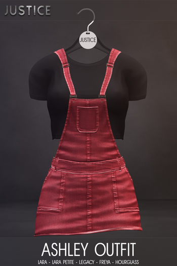 [JUSTICE] ASHLEY OUTFIT - RED