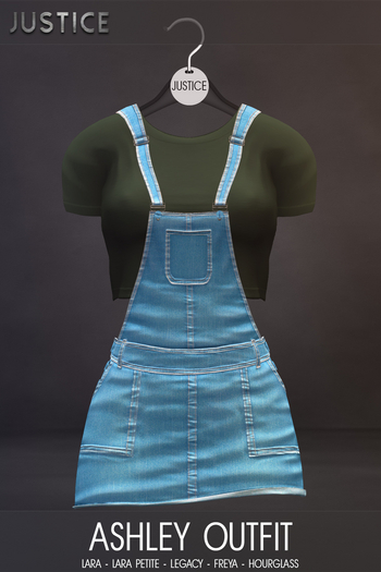 [JUSTICE] ASHLEY OUTFIT - BLUE