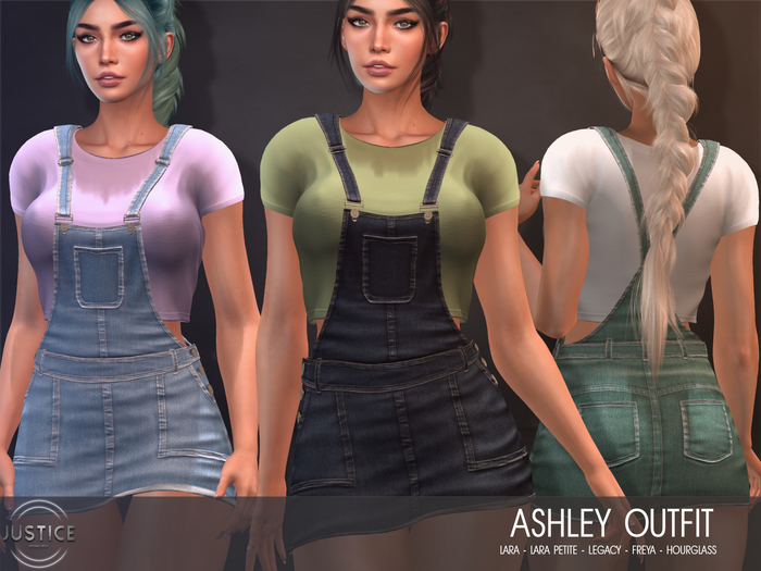 [JUSTICE] ASHLEY OUTFIT - DEMO