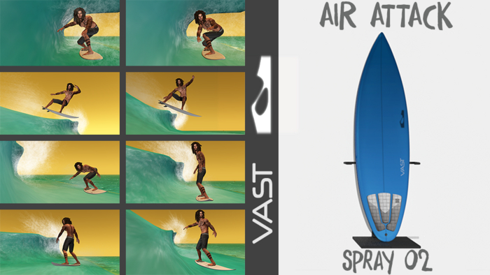 Air Attack V-Surfboard Rezzer - 02