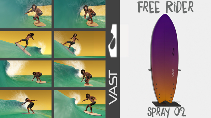 Free Rider V-Surfboard Rezzer - 02