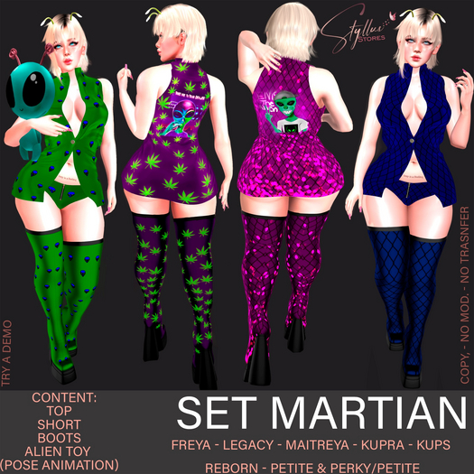 *Styllus Store*  Martian Set 2