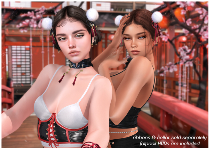 Caboodle - Lexi Hair Ribbons & Lexi Collar - DEMOS