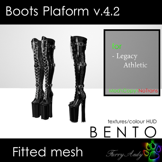 Furry Andy - Boots Platform v4.2 - Legacy Athletic