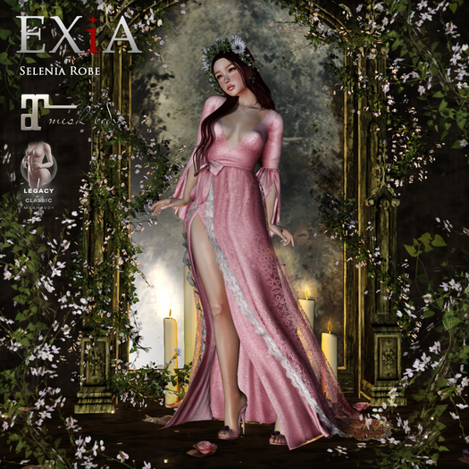 * EXiA * Selenia Robe Pink