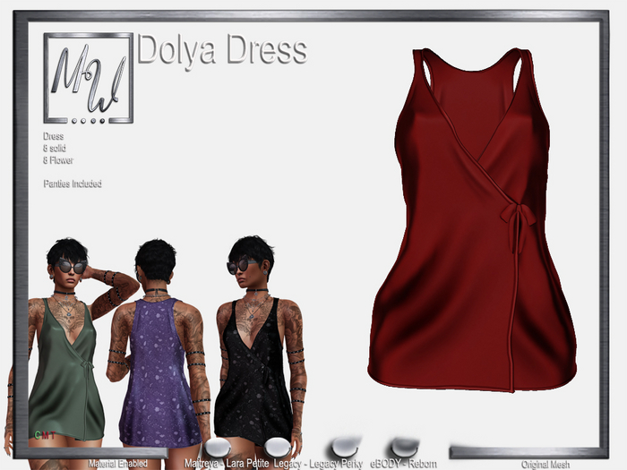 MW - Dolya Dress - Red (Add me)