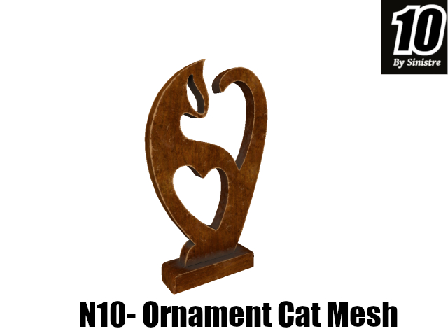 Cat Ornament Mesh with resizer