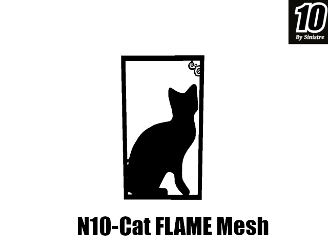 Cat FLAME with Resizer