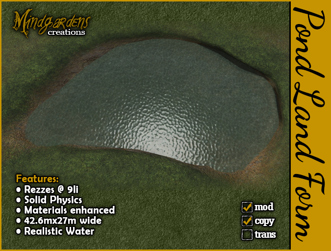 MG - Pond Land Form