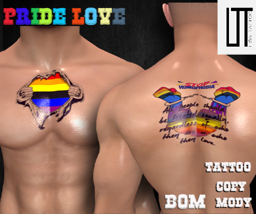 **LisaTattoo pack pride 2