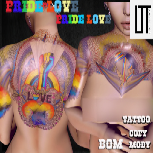 **LisaTattoo pack pride 1