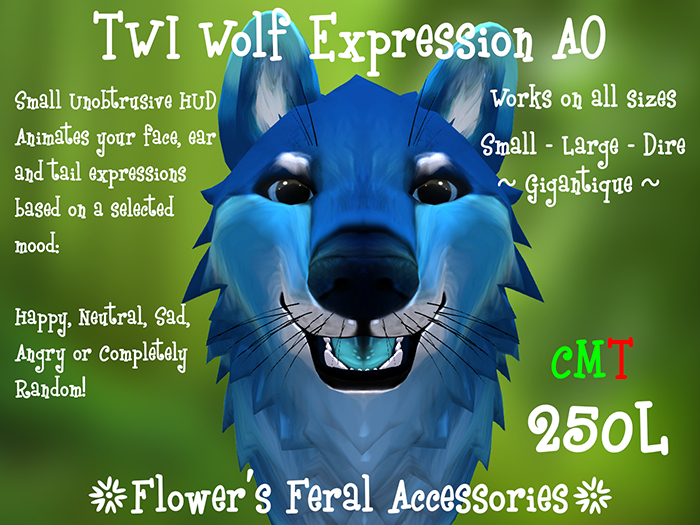 Flower's TWI Wolf ExpressionAO v1.2 [HUD]
