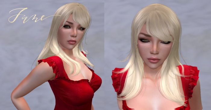 JUNE ~ Hair  Half Long blond