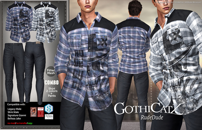 >>GothiCatz<< RudeDude