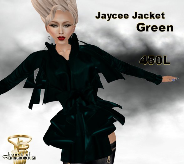 HOUSE OF BENIINGBOROUGH   Jaycee Jacket - Green