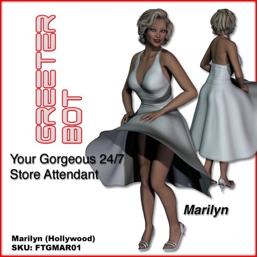 *FTGB* Marilyn (Hollywood) Greeter Bot